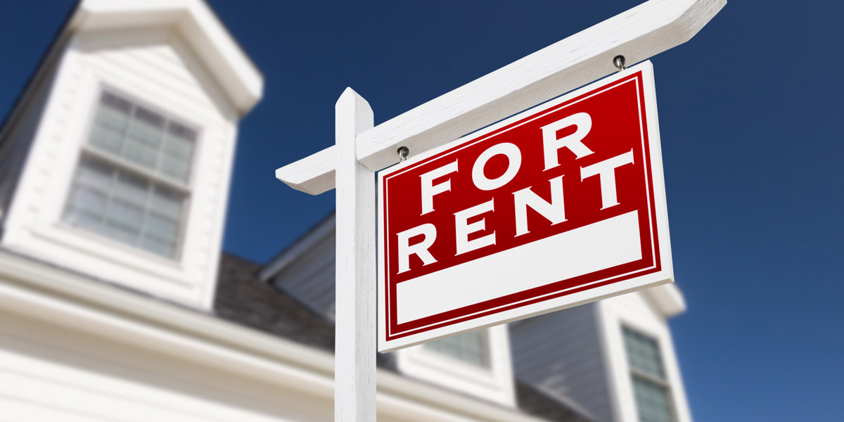 For rent sign in front of home. Zenith Properties in Vancouver WA talks about if you should rent or sell your home.