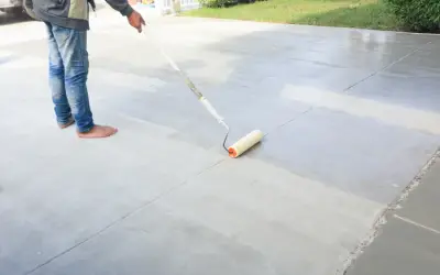 repairing a cracked driveway in the summer in camas wa